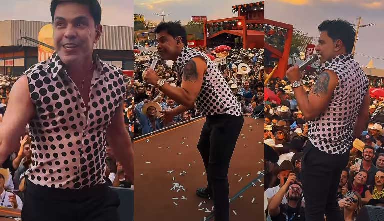 Zezé Di Camargo surpreende público e faz show extra ao amanhecer em Barretos 2026